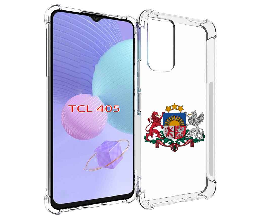 

Чехол MyPads герб-латвии для TCL 405, Tocco