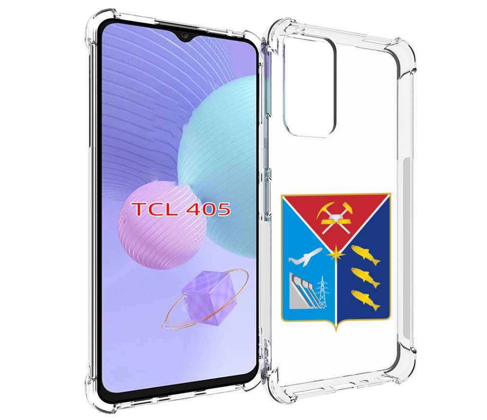 

Чехол MyPads герб-магаданская-область для TCL 405, Tocco