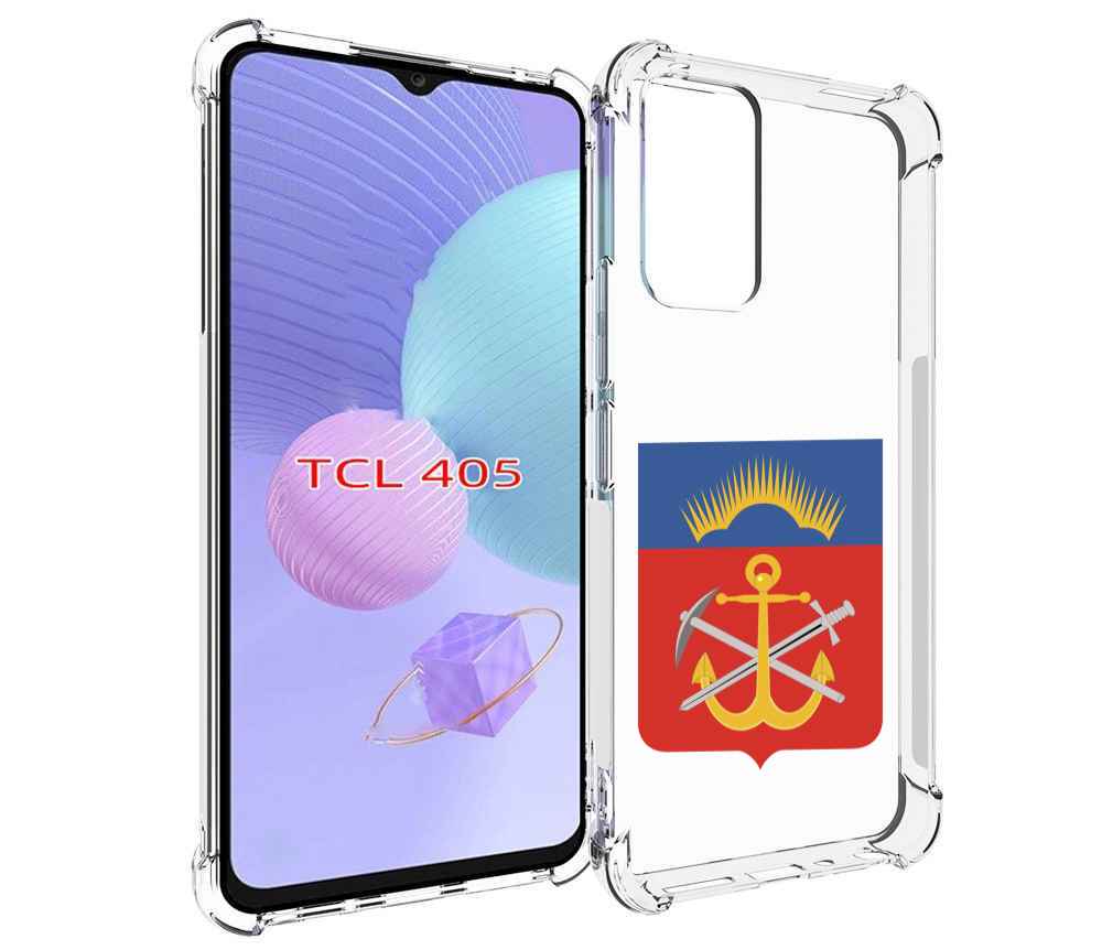 

Чехол MyPads герб-мурманская-область для TCL 405, Tocco