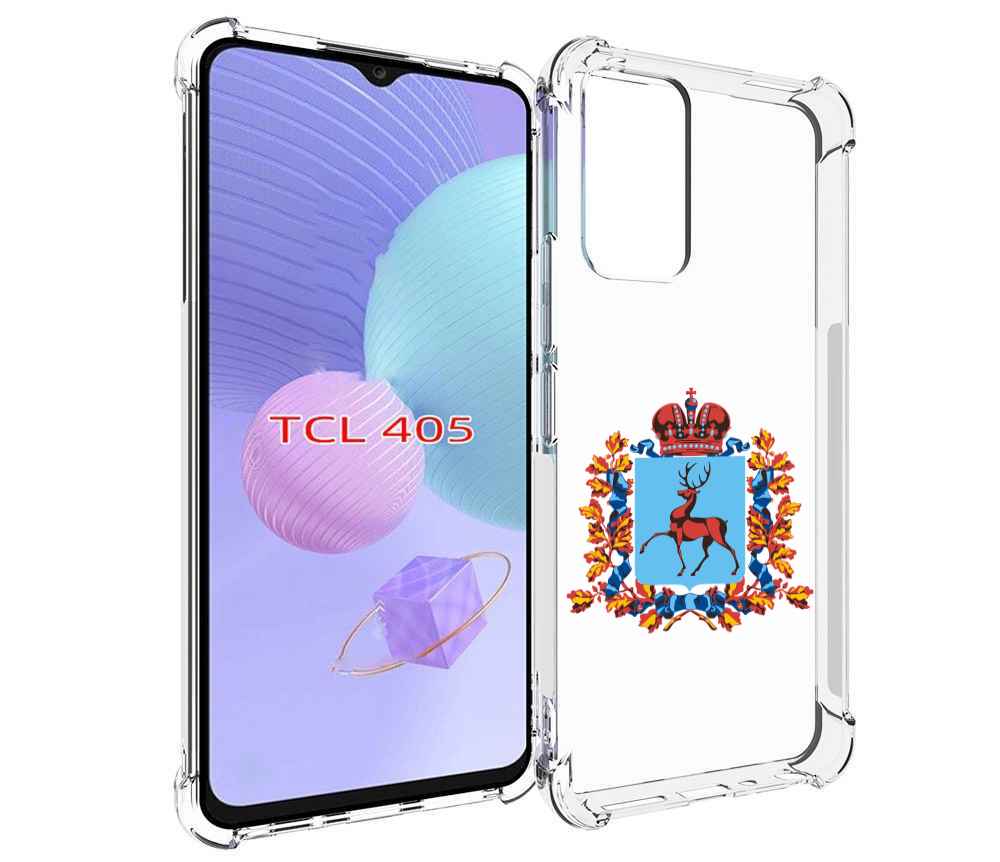 

Чехол MyPads герб-нижегородская-область для TCL 405, Tocco