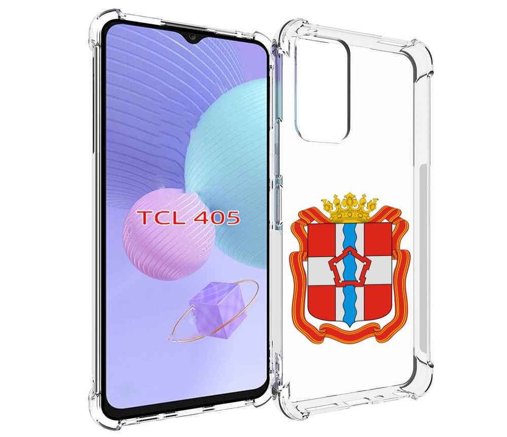 

Чехол MyPads герб-омской-области для TCL 405, Tocco