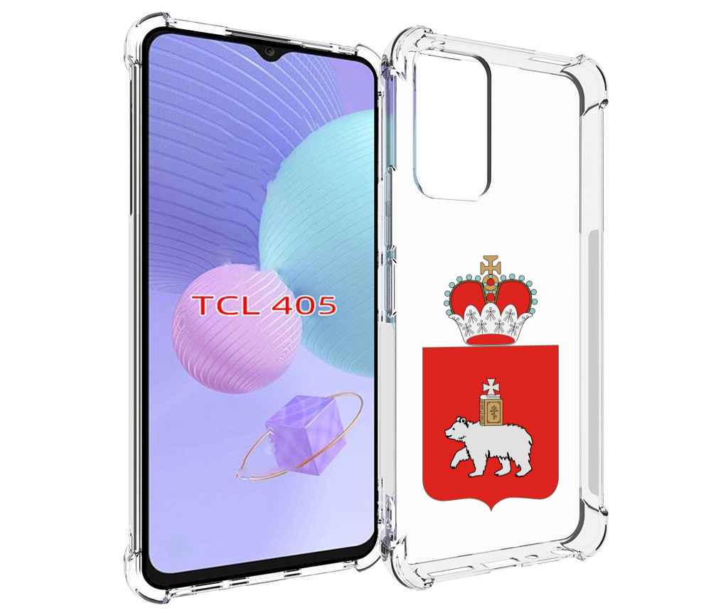 

Чехол MyPads герб-пермский-край для TCL 405, Tocco