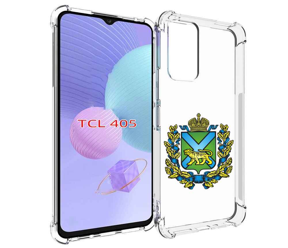 

Чехол MyPads герб-приморский-край для TCL 405, Tocco