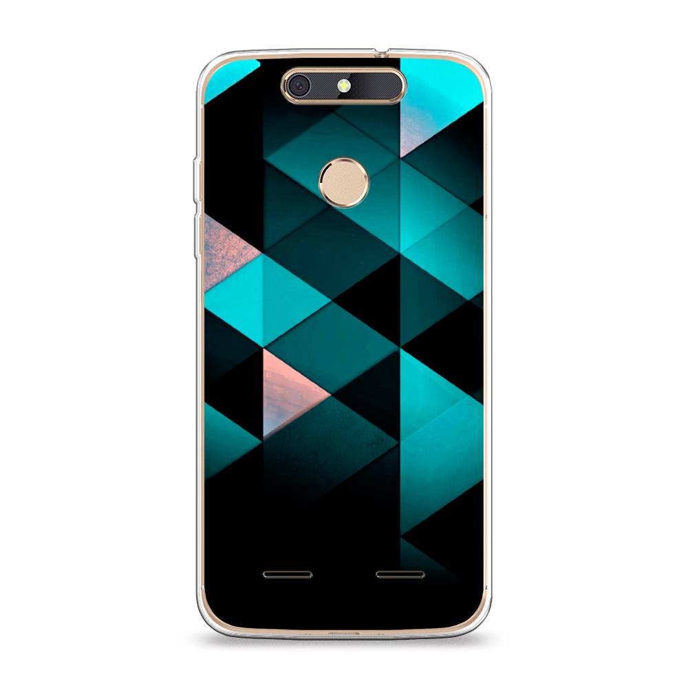 

Чехол Awog на ZTE Blade V8 mini / ЗТЕ Блэйд V8 mini "Геометрия 16", 131950-3