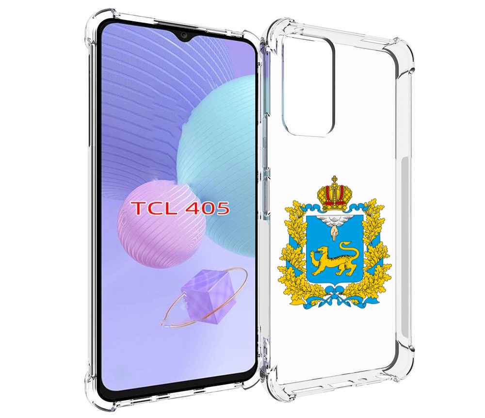 

Чехол MyPads герб-псковская-область для TCL 405, Tocco