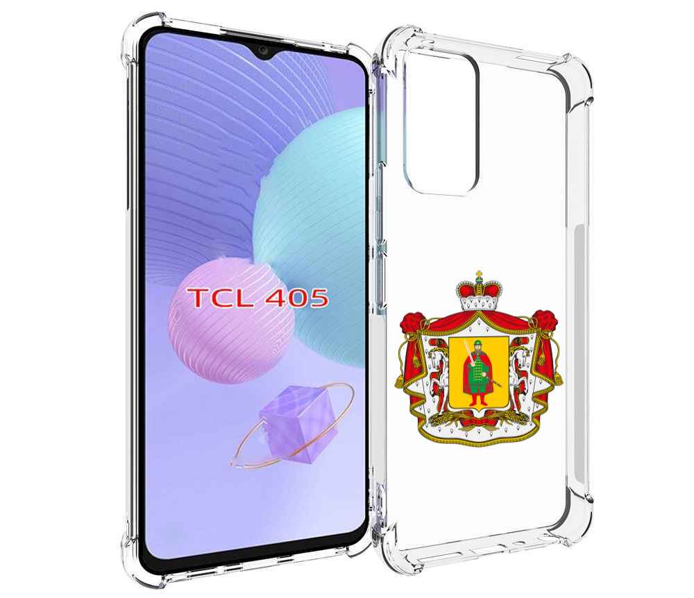 

Чехол MyPads герб-рязанская-область для TCL 405, Tocco