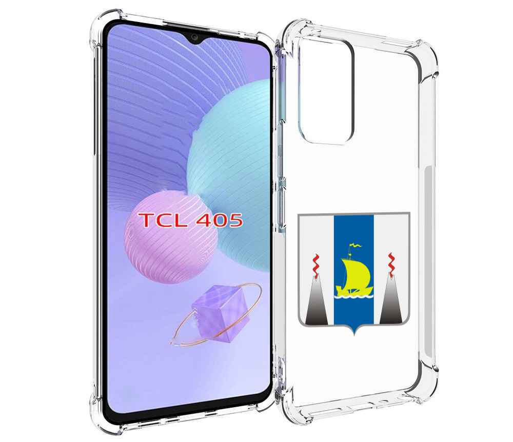 

Чехол MyPads герб-сахалиснкой-области для TCL 405, Tocco