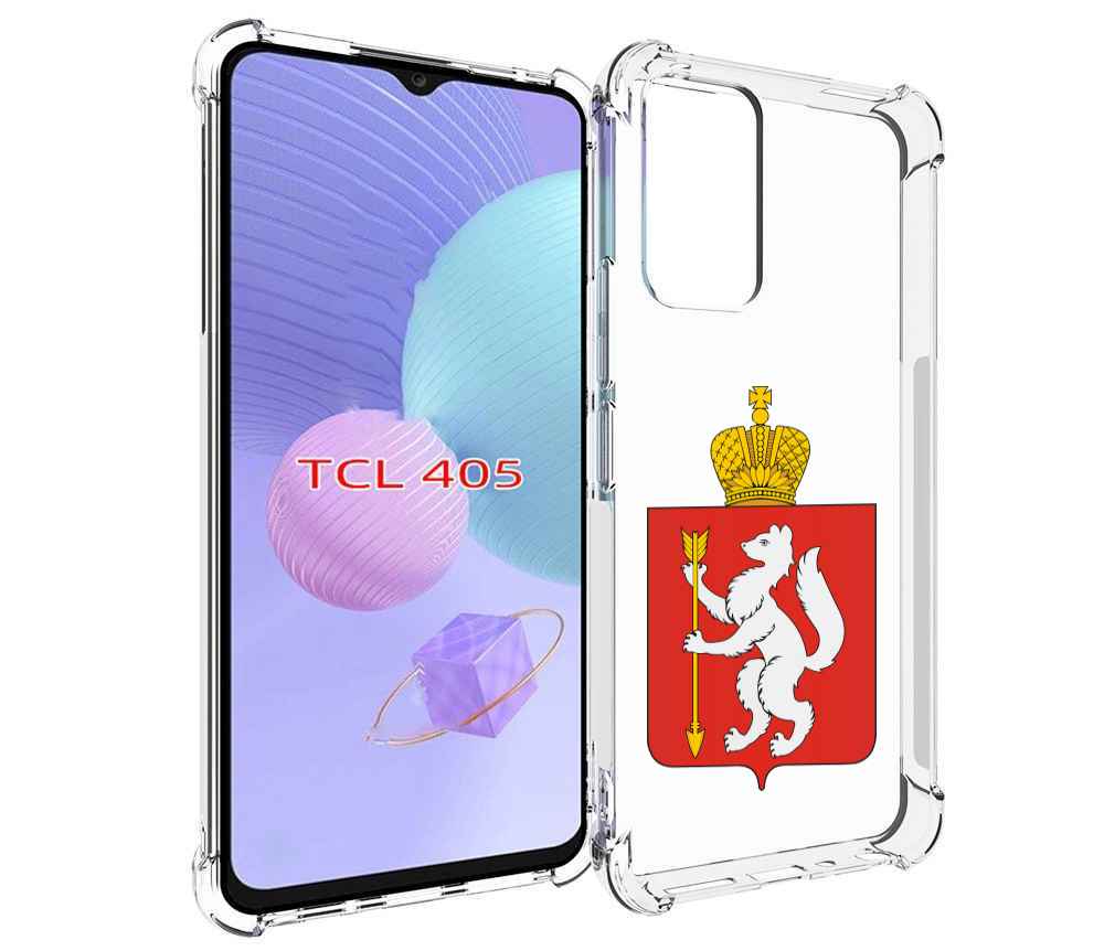 

Чехол MyPads герб-свердловская-область-екатеринбург для TCL 405, Tocco
