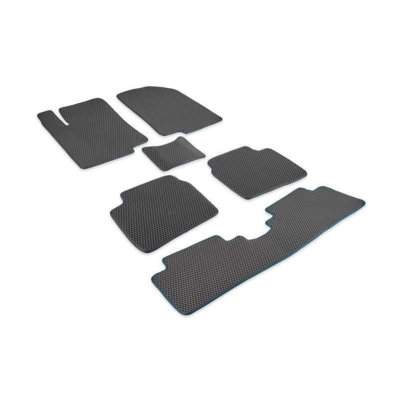 

Комплект ковриков в салон CellMat ЭВА на три ряда БМВ X7 G07, серый, X7 G07
