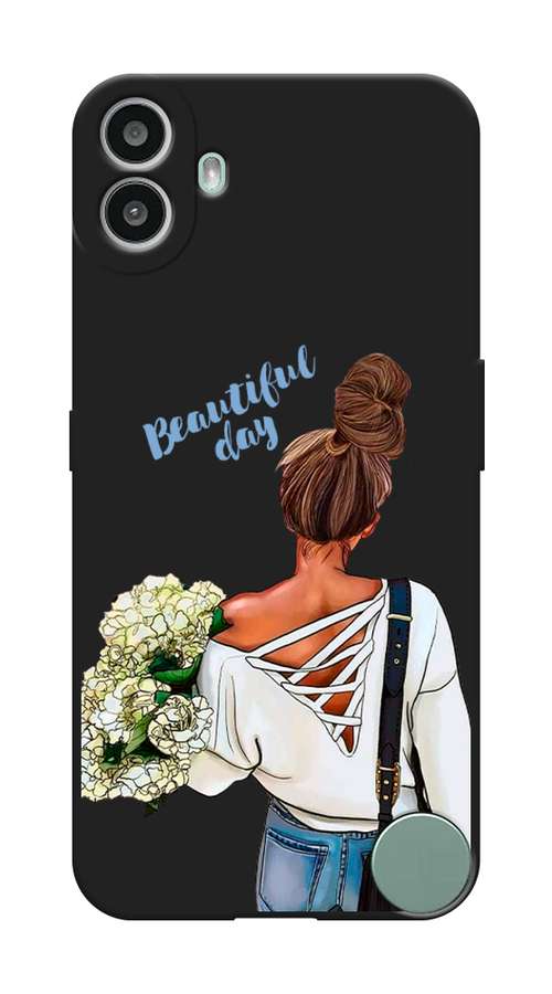 

Чехол Awog на CMF Phone 1 "Beautiful day vector", Коричневый;белый;зеленый, 3300452-1