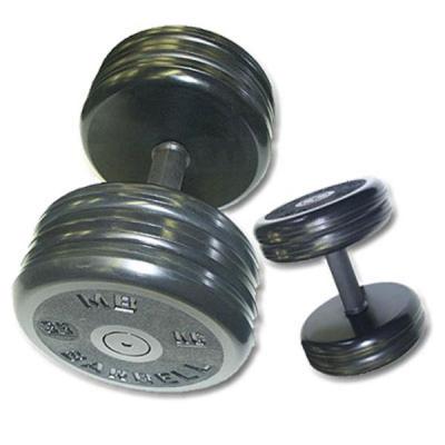 

Гантель Классик с хромированной ручкой черная 19кг