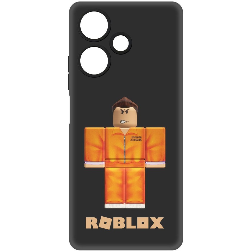 

Чехол-накладка Софт Roblox-Заключенный для INFINIX Hot 30, Черный