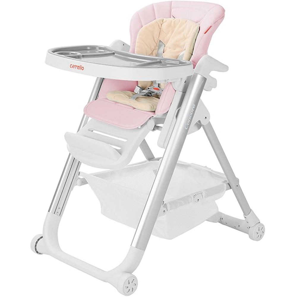 фото Стульчик для кормления carrello crl-7402 concord salmon pink