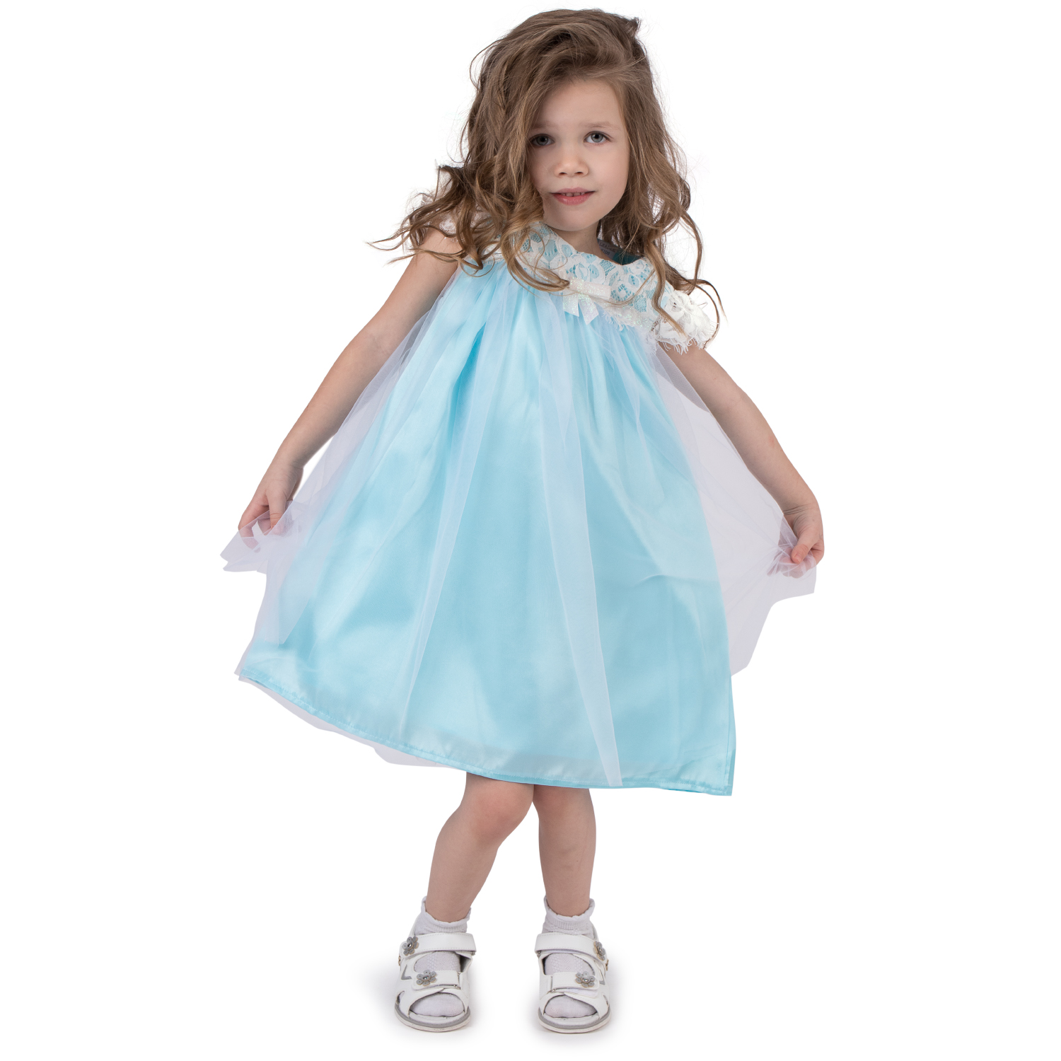 

Платье Leader Kids голубой р.116, GL001050757