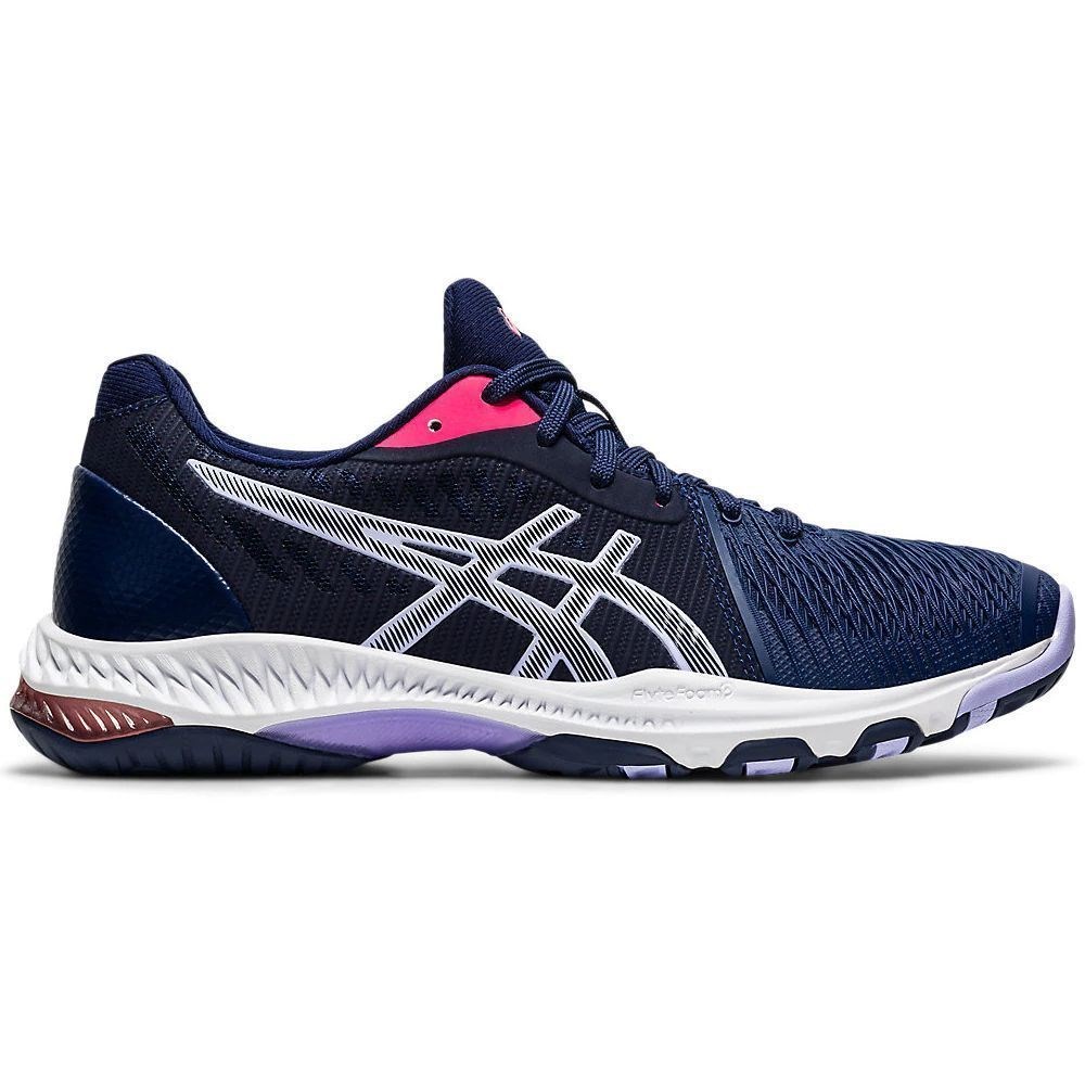 фото Кроссовки женские asics netburner 1052a033 синие 10 us