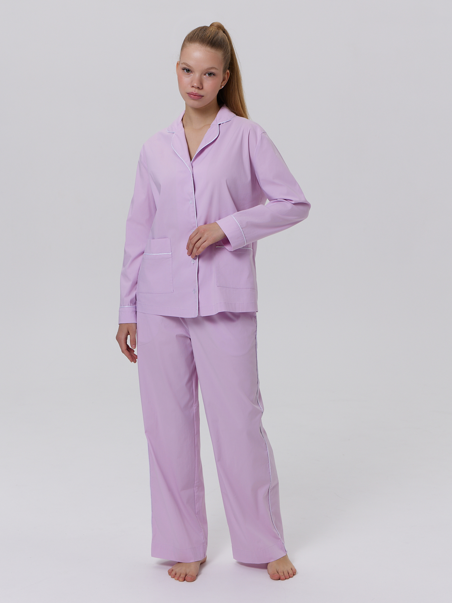 Пижама женская VIVACATION 1223013 розовая XL