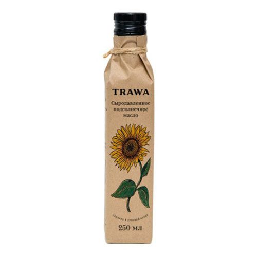 Подсолнечное масло Trawa сыродавленное 250 мл