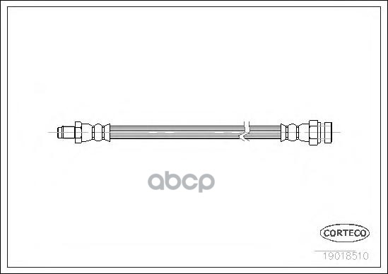 

Шланг тормозной системы CORTECO 19018510