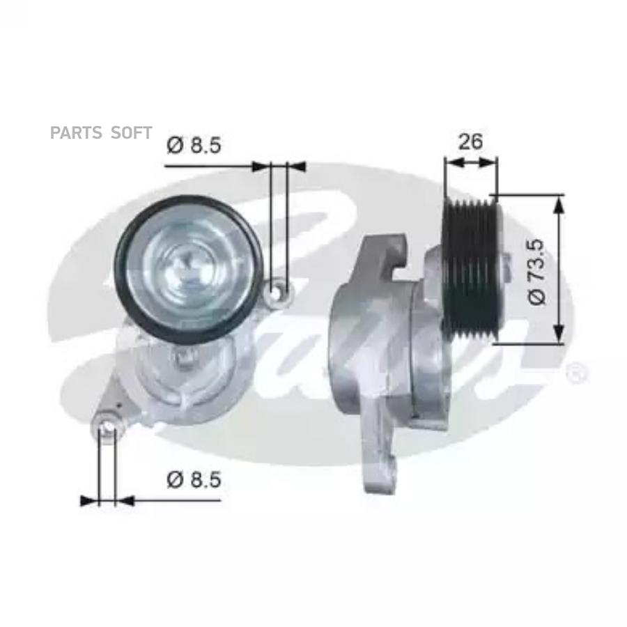 

GATES Натяжитель ремня GATES T39279