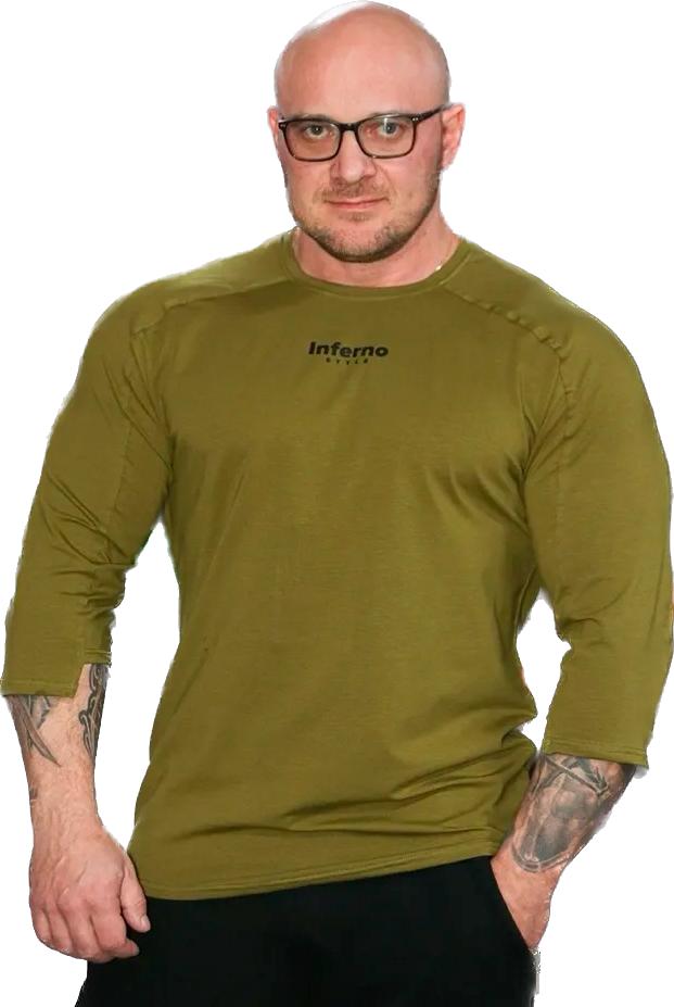 

Лонгслив мужской INFERNO style Ф-006 хаки XL, Ф-006