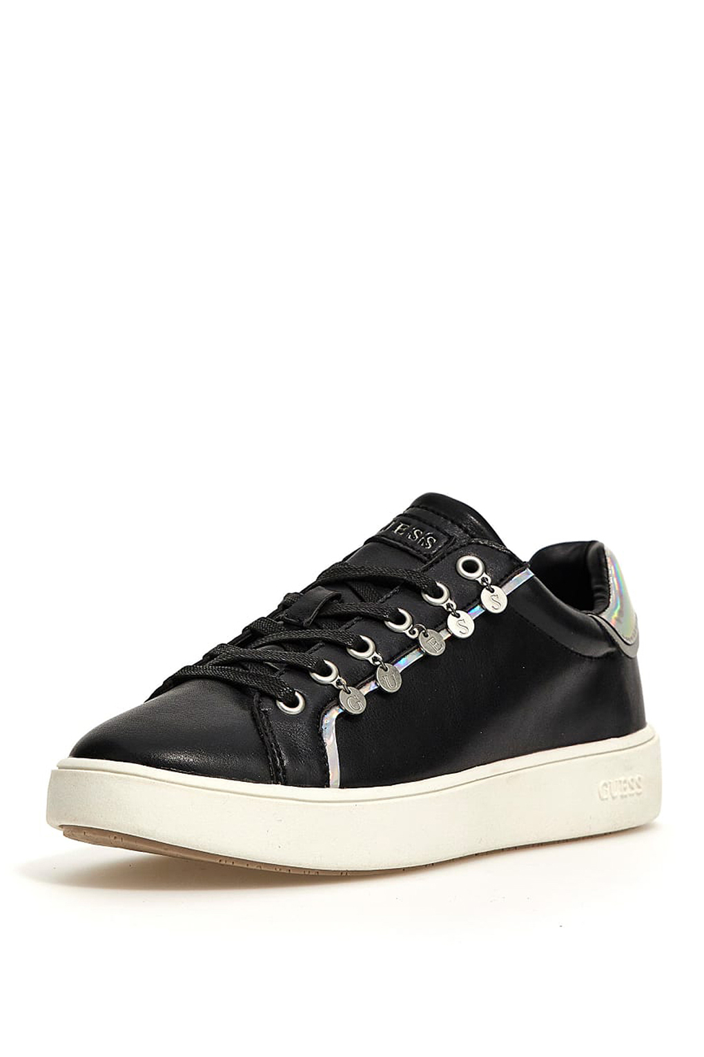 

Кеды женские Guess FL5MEL SMA12 черные 41 RU, FL5MEL SMA12