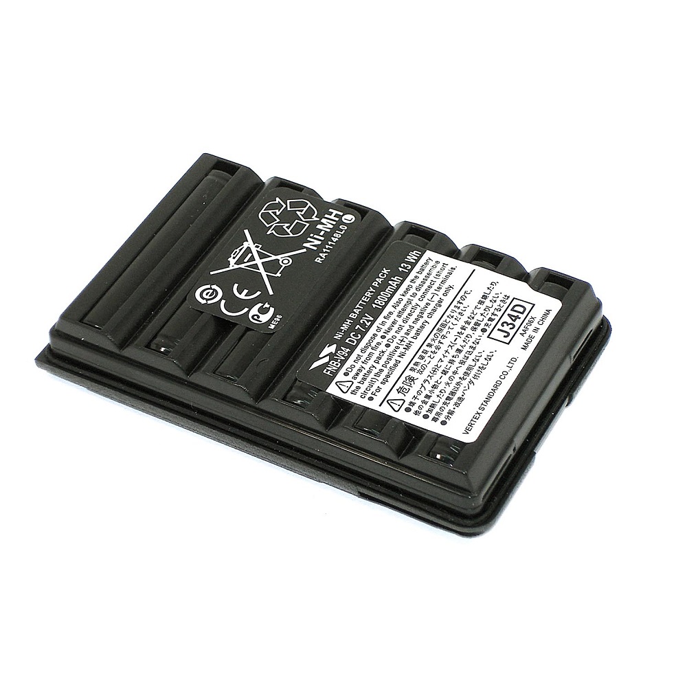 

Аккумулятор для Vertex VX-131, FNB-64, FNB-83 Ni-MH, 1800mAh, 7.2V, FNB-V94, RA11148LO