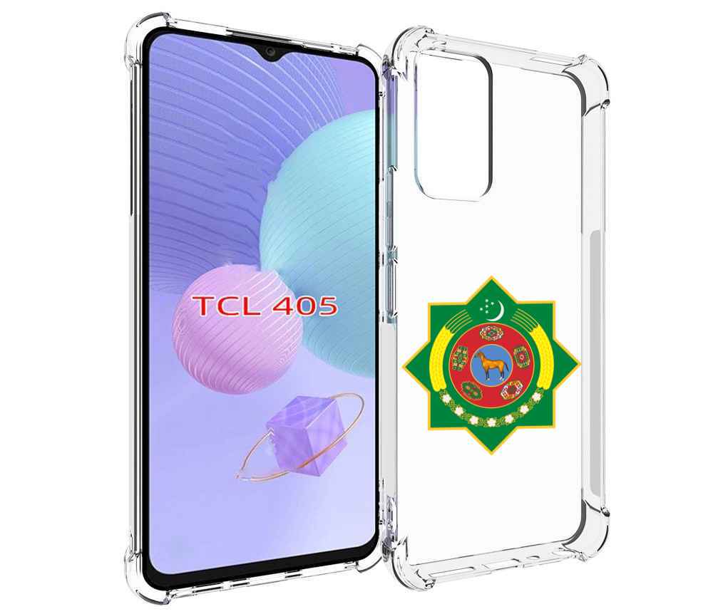 

Чехол MyPads герб-туркменистан для TCL 405, Tocco