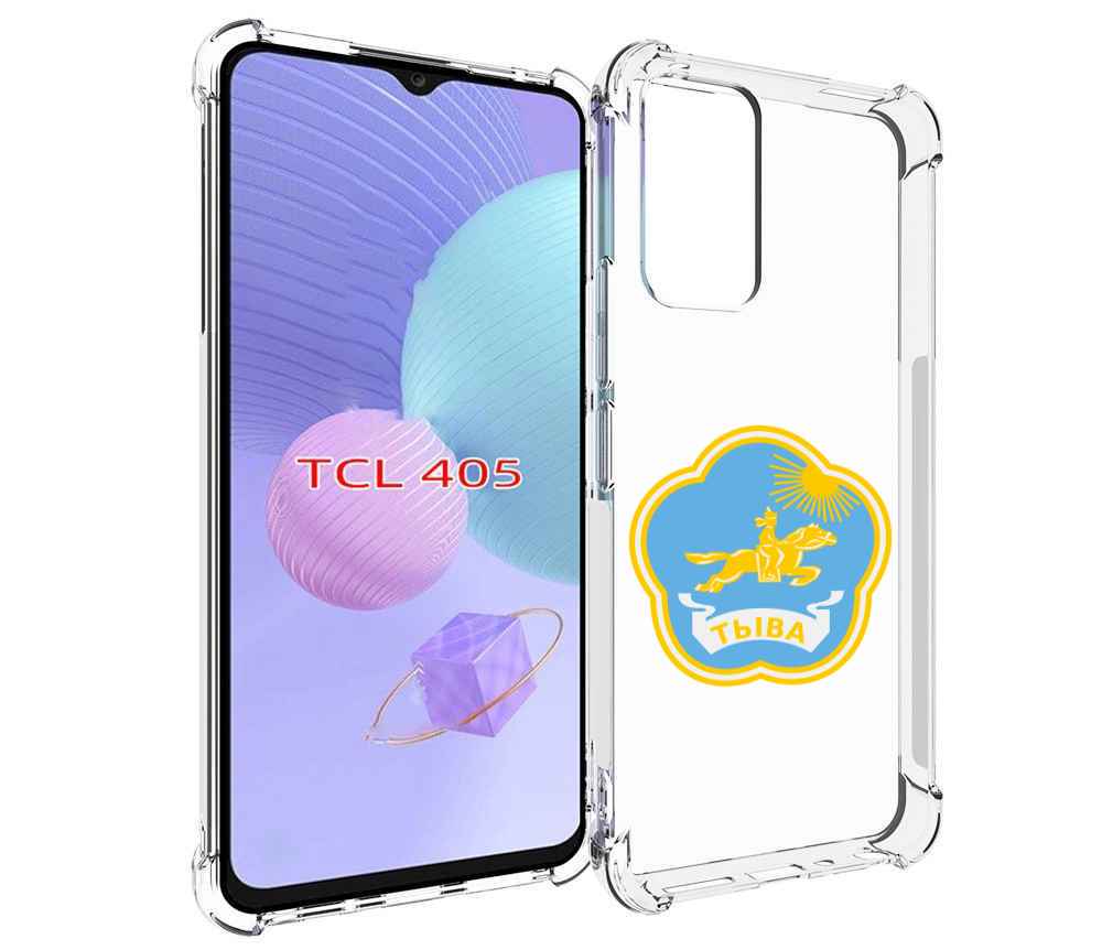 

Чехол MyPads герб-тыва-кызыл для TCL 405, Tocco