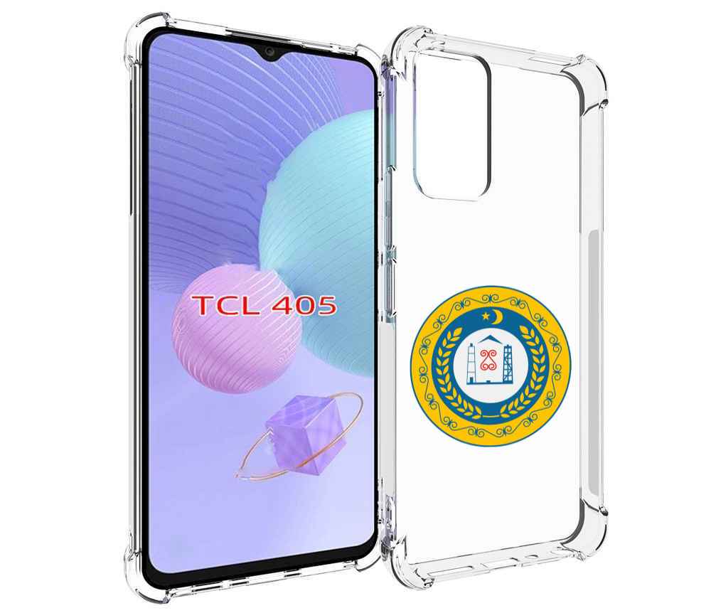

Чехол MyPads герб-чечня для TCL 405, Tocco