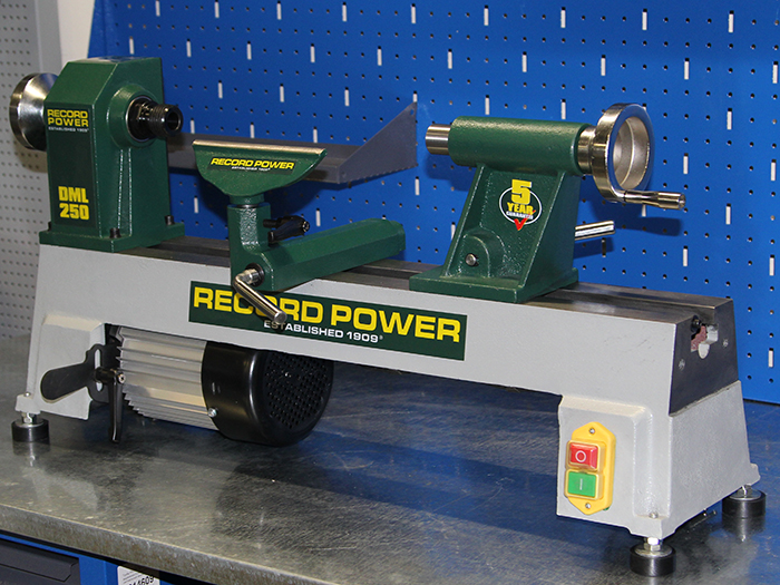 

Токарный станок по дереву DML 250 Record Power 15002, Зеленый