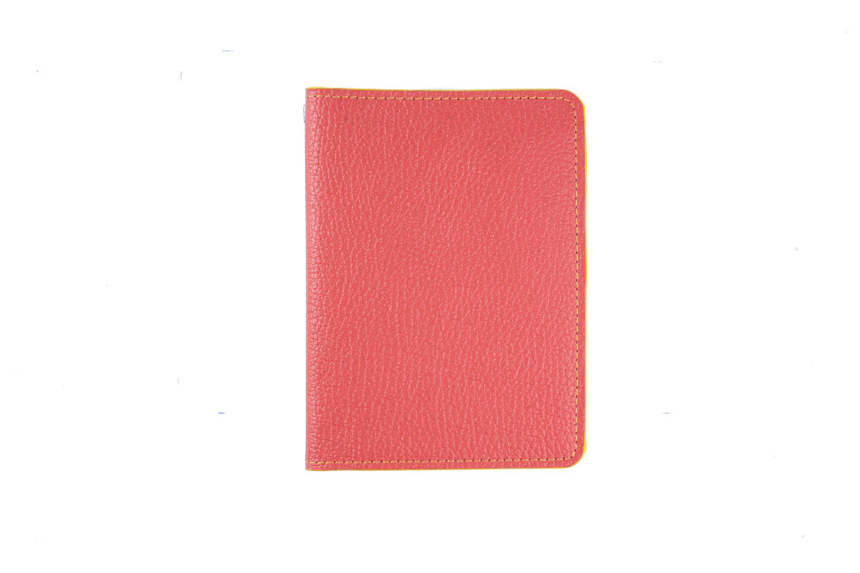 Обложка для паспорта женская VLR CONCEPT ORG9 красная
