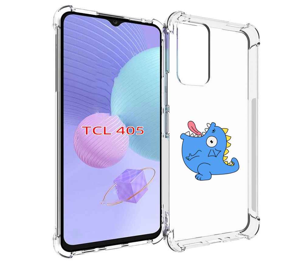 

Чехол MyPads голубая-рыбка для TCL 405, Tocco