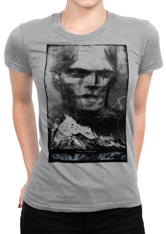 

Футболка женская Dream Shirts Франкенштейн серая M, Франкенштейн