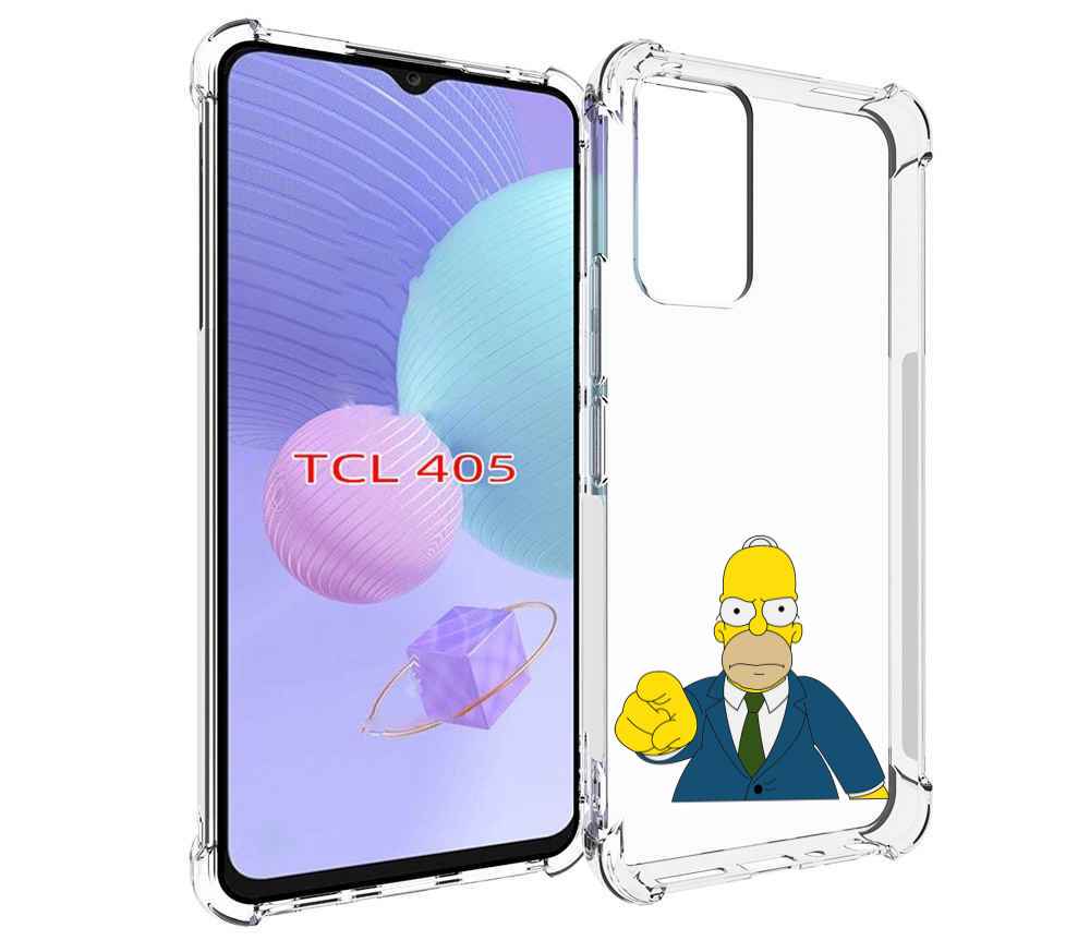 

Чехол MyPads гомер-злой для TCL 405, Tocco