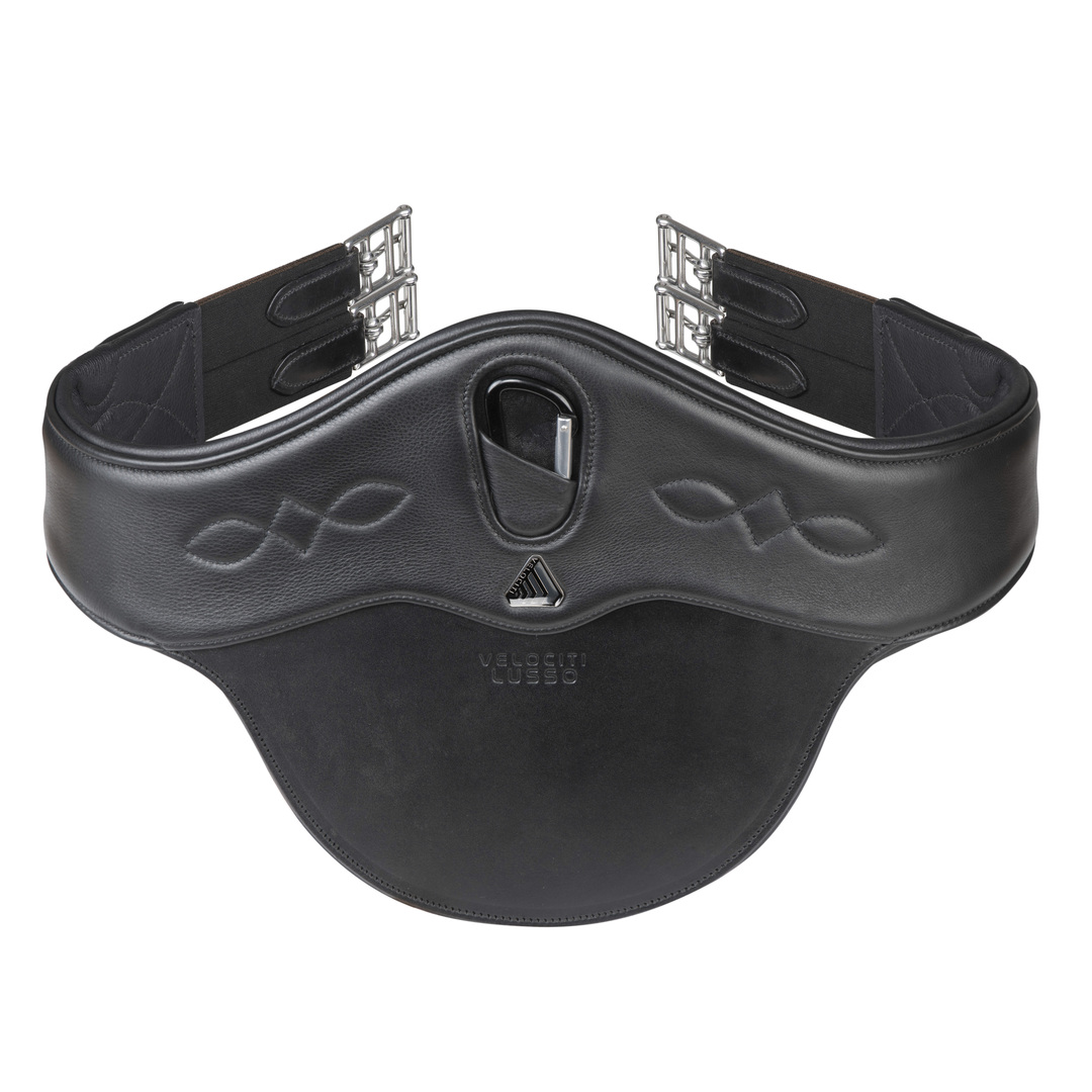 

Подпруга с фартуком для лошади SHIRES LUSSIO Pro Luxe, 120, чёрный, Черный, Pro Luxe