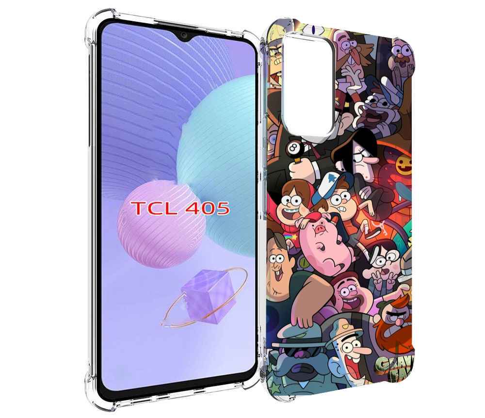 

Чехол MyPads гравити-фолз для TCL 405, Tocco