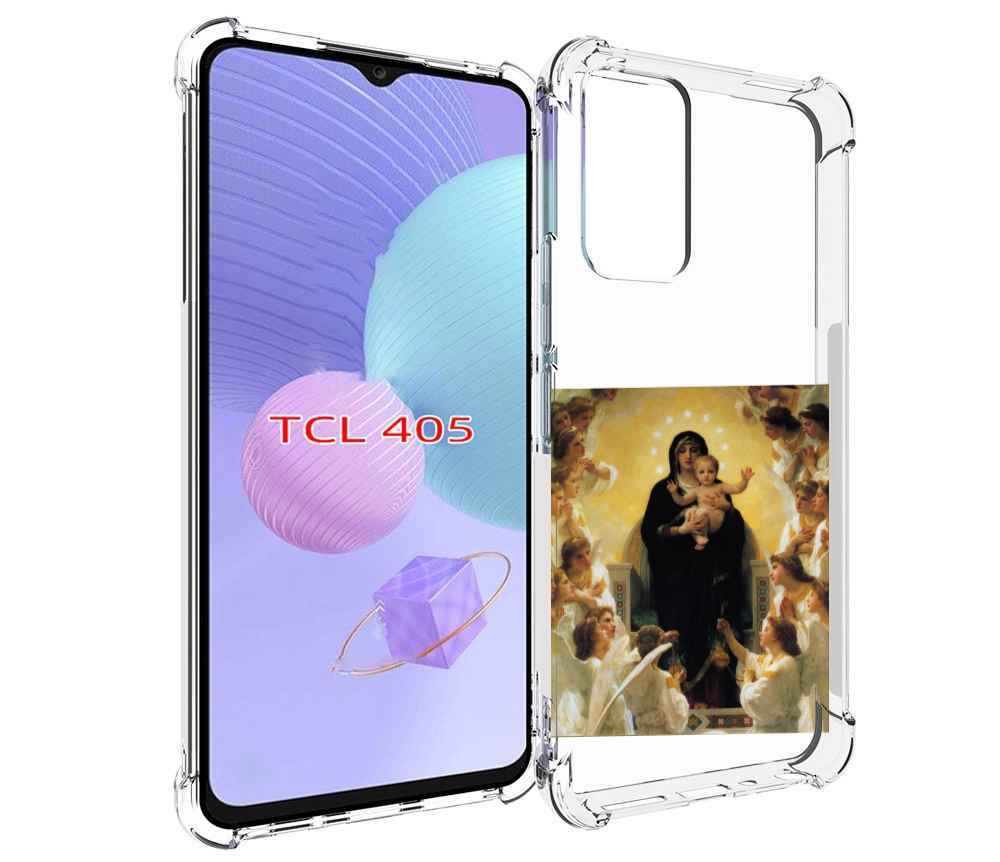 

Чехол MyPads дева-мария для TCL 405, Tocco