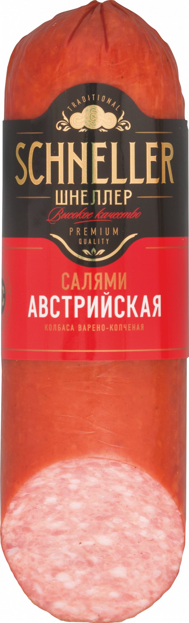 

Колбаса Schneller Салями австрийская варено-копченая 225 г