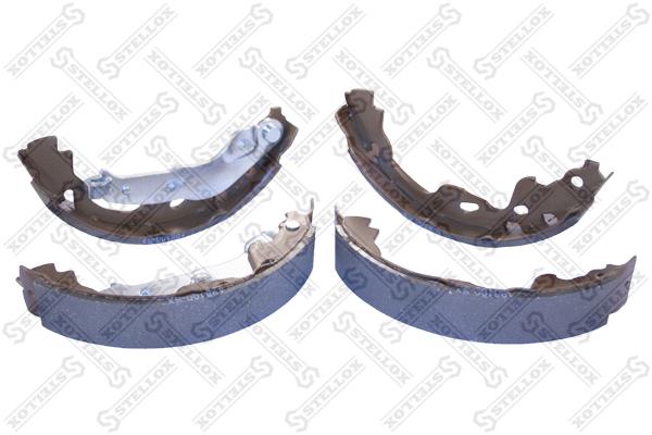 

Колодки барабанные задн. CITROEN C1,PEUGEOT 107,TOYOTA Yaris <01/Aygo 1.0/1.4D 05> STELLOX