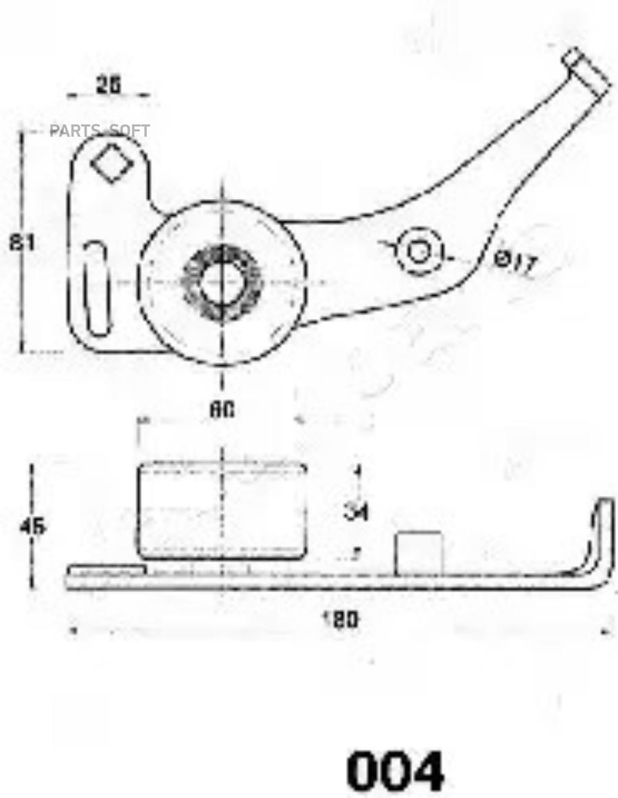 

Натяжитель Ремня Грм Peugeot Boxer/405/306 Japanparts BE004