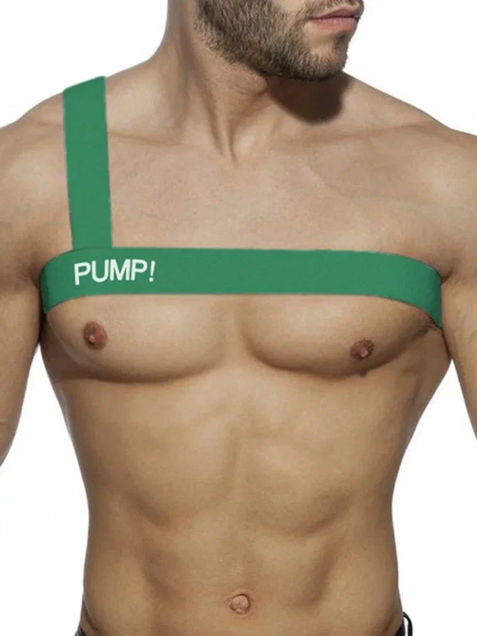 

Мужская портупея PUMP! PU5507, зеленая, р-р S-XXL, Зеленый, PU5507