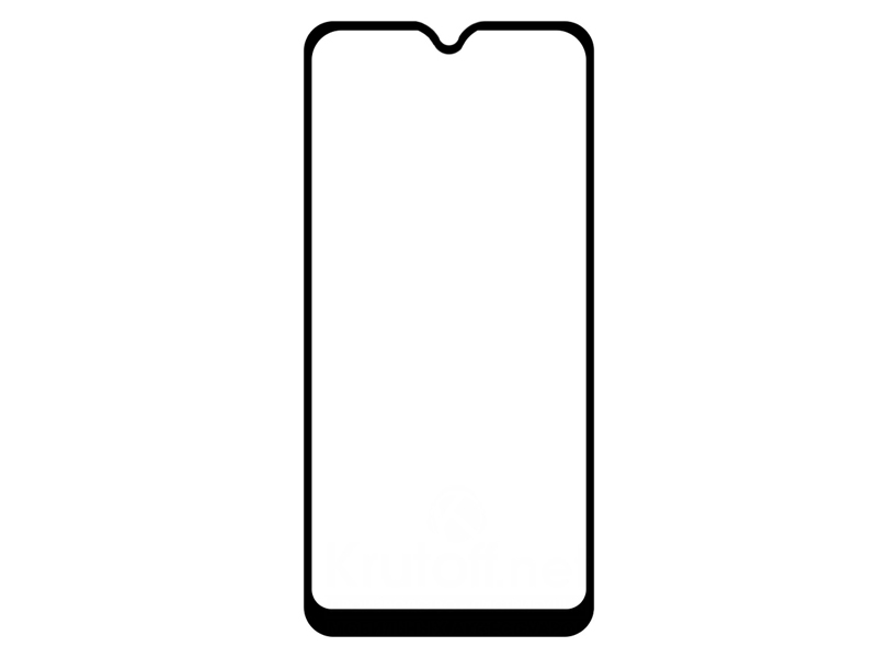 

Защитное стекло Pero для Tecno Pop 5 Full Glue Black Frame PGFG-TP5, Tecno Pop 5
