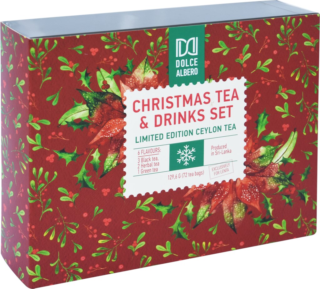 Набор чая Dolce Albero Ритм Рождества в пакетиках 1,75 г х 24 шт