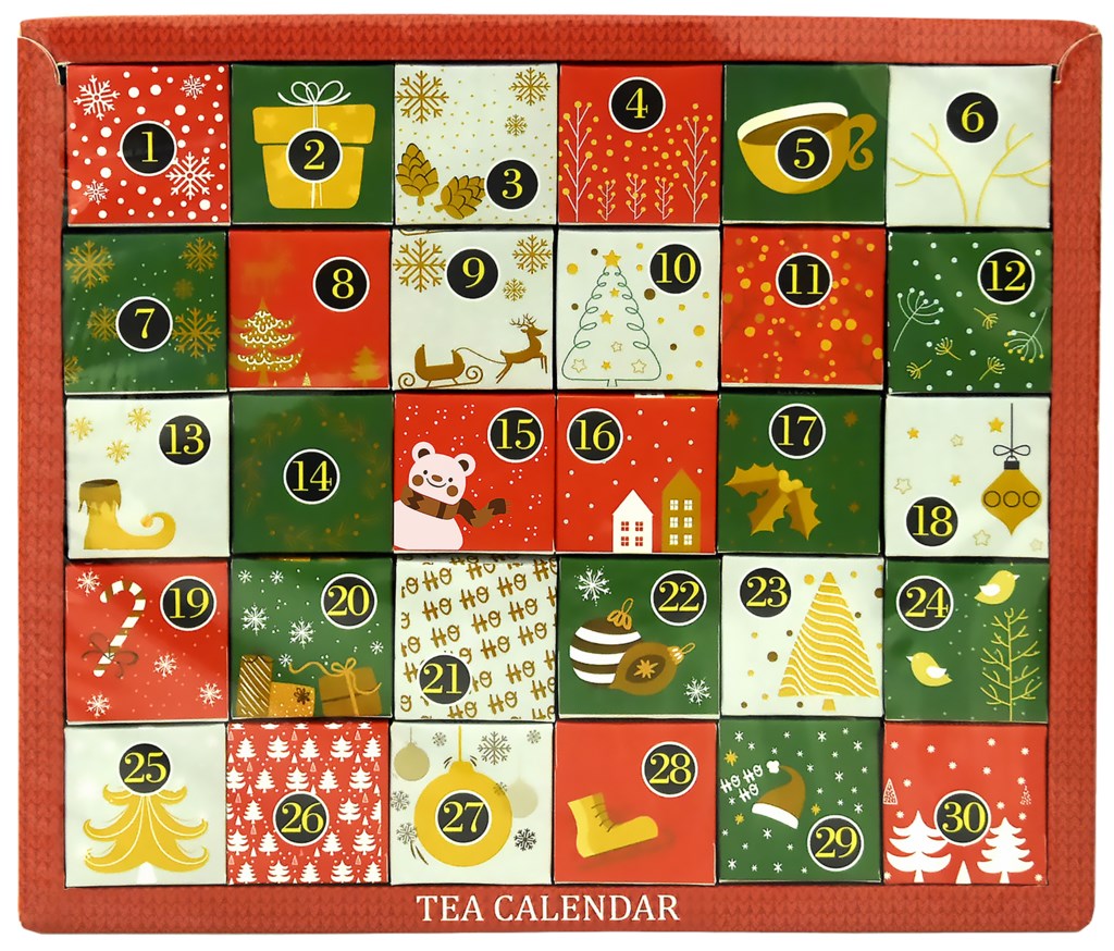 Набор чая Dolce Albero Magic Days Рождественский Advent Calendar в пирамидках 2 г х 24 шт
