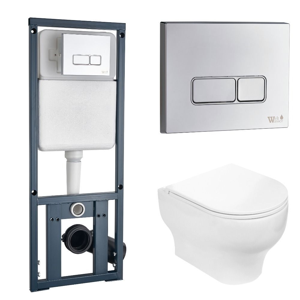 

Унитаз с инсталляцией WeltWasser MARBERG 410 + ERLENBACH 004 GL-WT + MAR 410 SE, MARBERG 410 + ERLENBACH 004 GL-WT + MAR 410 SE