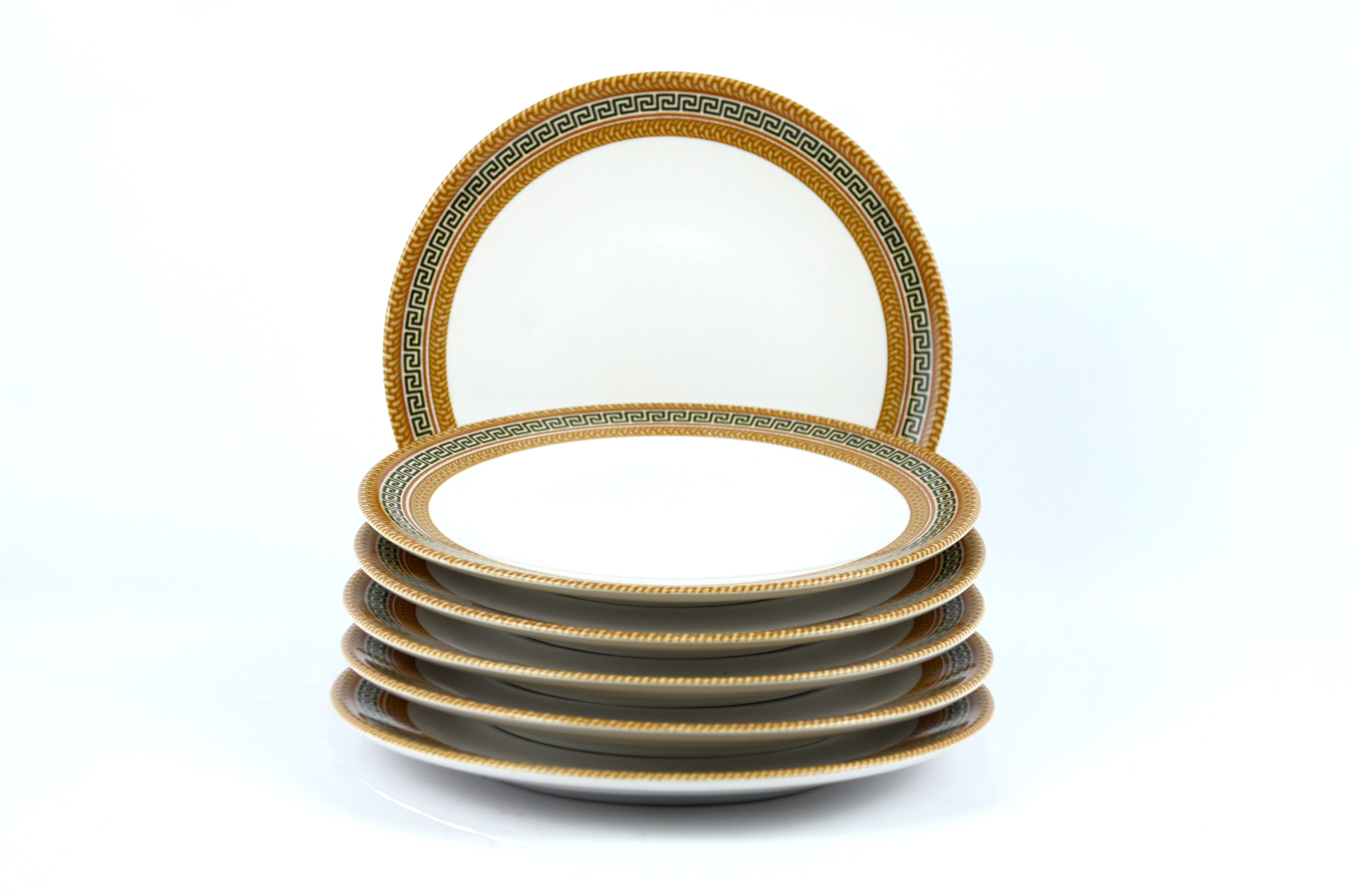 Набор керамических тарелок edessa 20 см