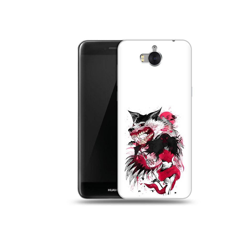

Чехол MyPads Tocco для Huawei Y5 красная шапочка (PT91582.58.410), Прозрачный, Tocco