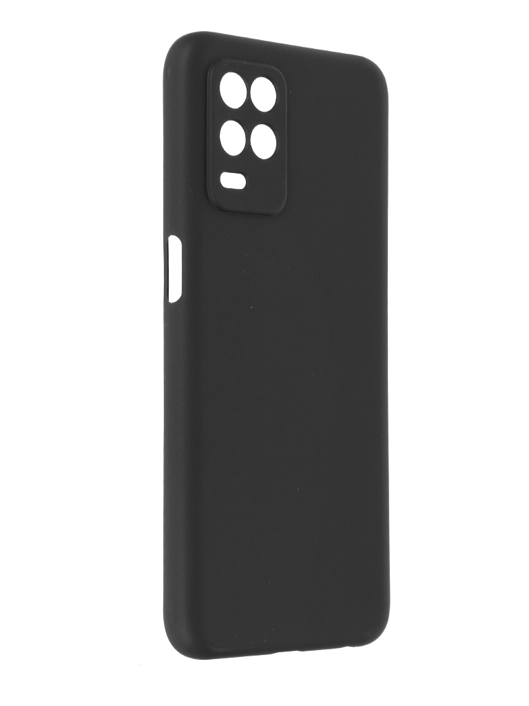 Чехол Alwio для Realme Narzo 30 Soft Touch Silicone Black ASTRMNZ30BK