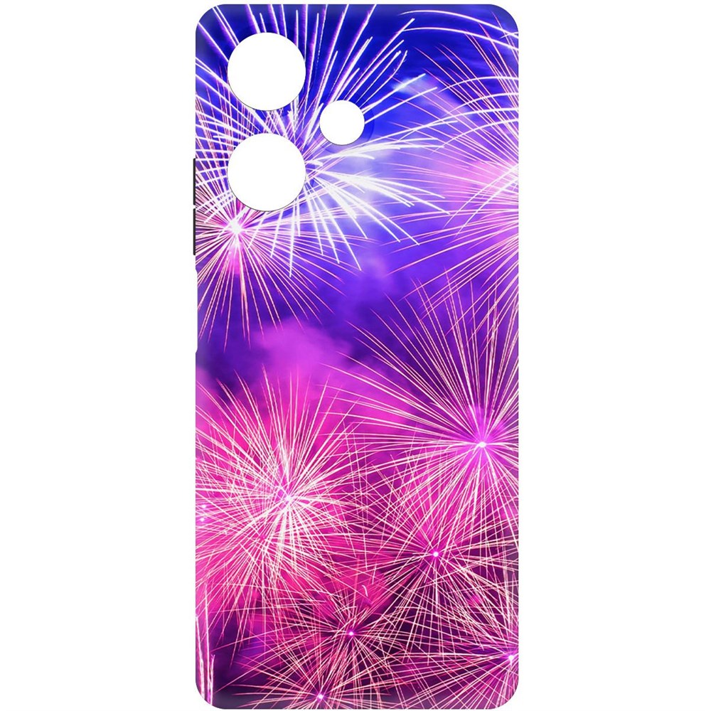 

Чехол-накладка Софт Салют для INFINIX Hot 30, Черный