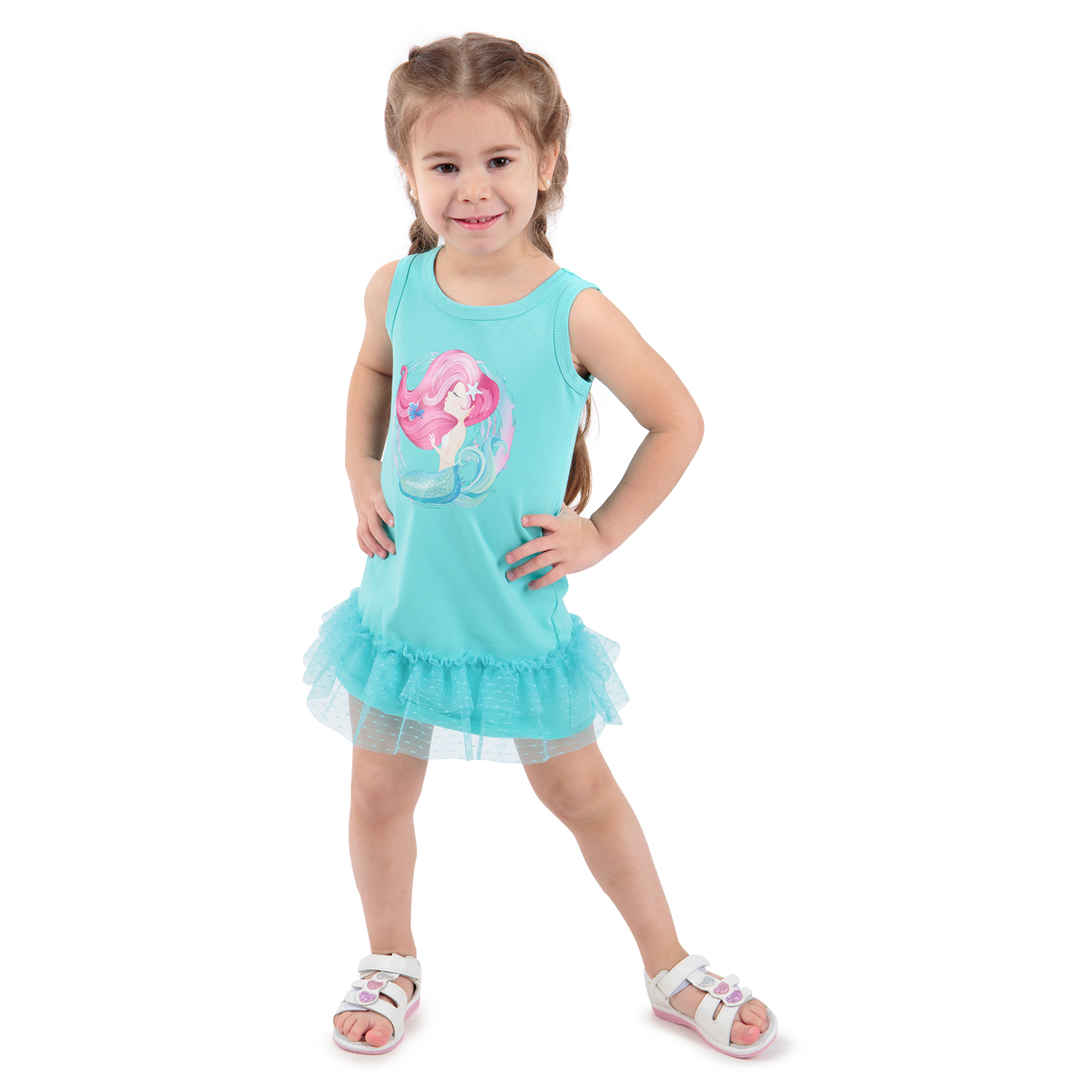 

Туника Leader Kids Русалочка зеленый р.98, GL001122530